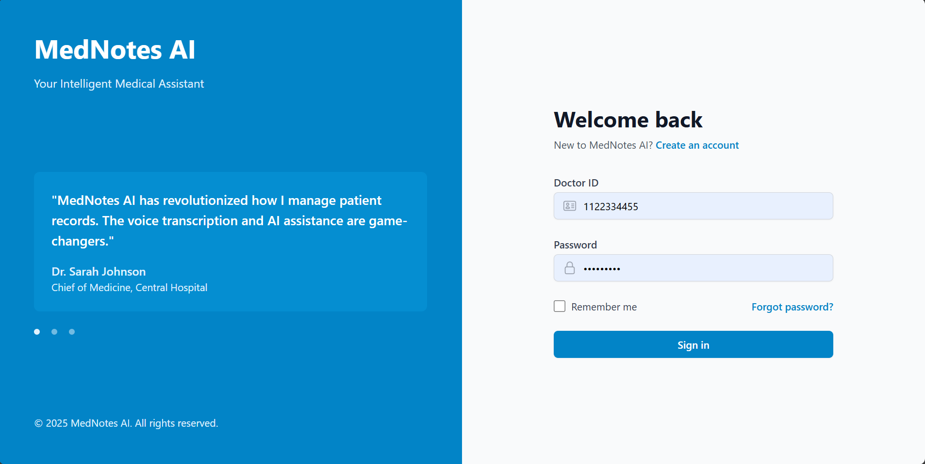 Live Medical Transcription System